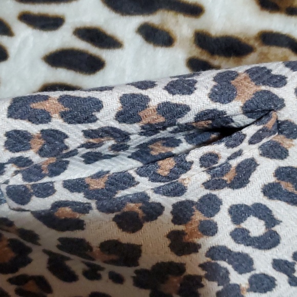 Justfab leopard print coat - Picture 5 of 8
